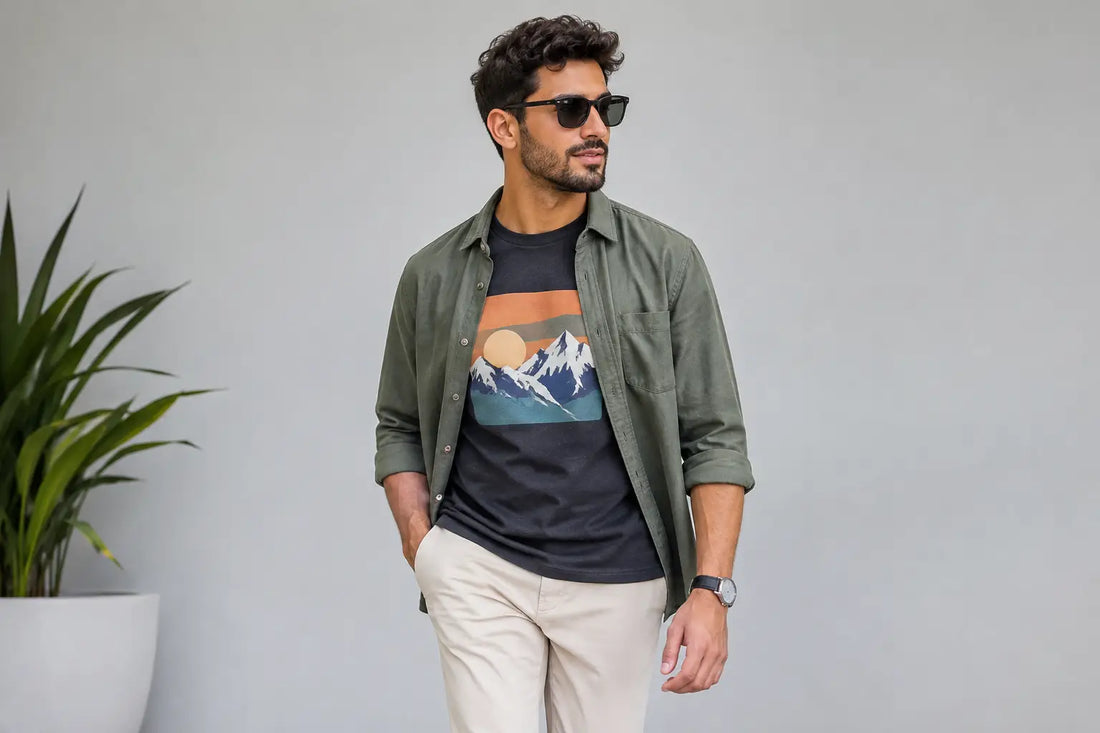 How to Match Graphic Shirts Without Overdoing It