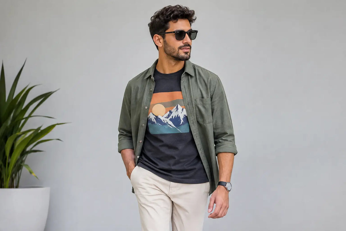 How to Match Graphic Shirts Without Overdoing It