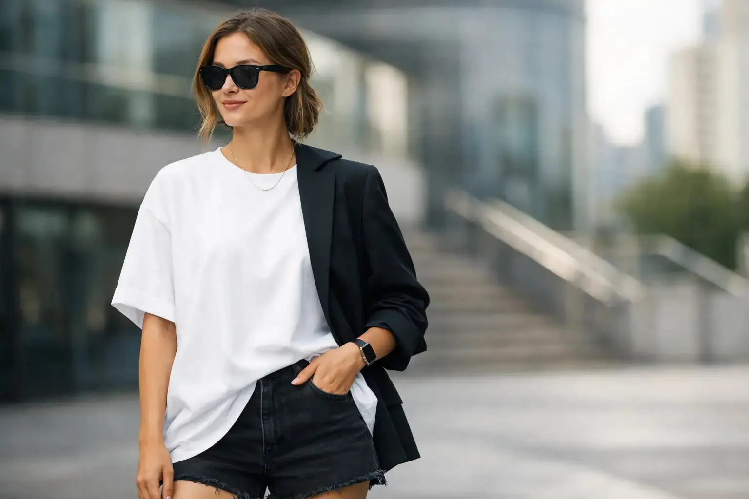 How to Style Oversized Tees Without Looking Swamped