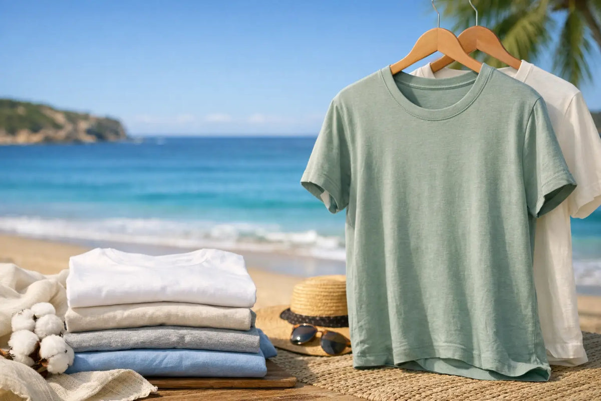 Best Fabrics for Summer Tees in Australia