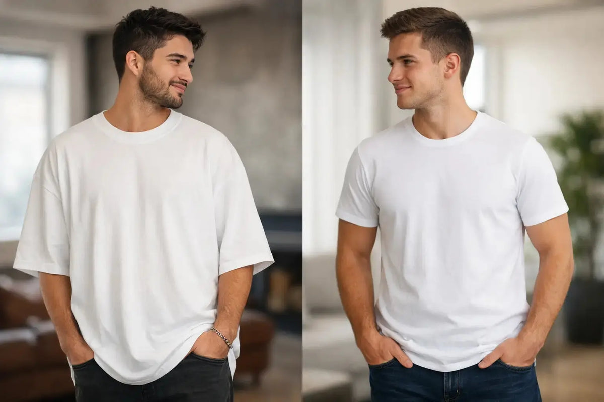 Oversized Tee vs Regular Fit: What Suits You?