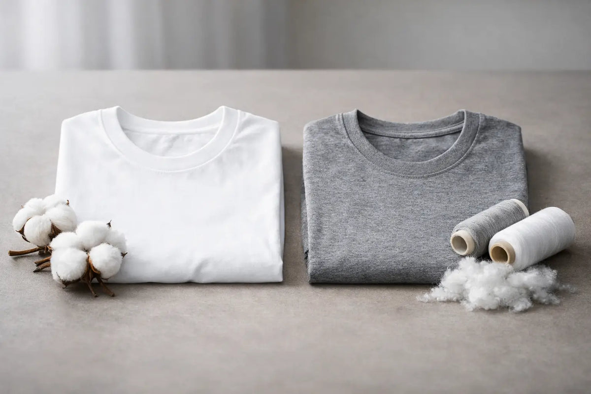 Cotton Versus Blended Tees: Which Wins?