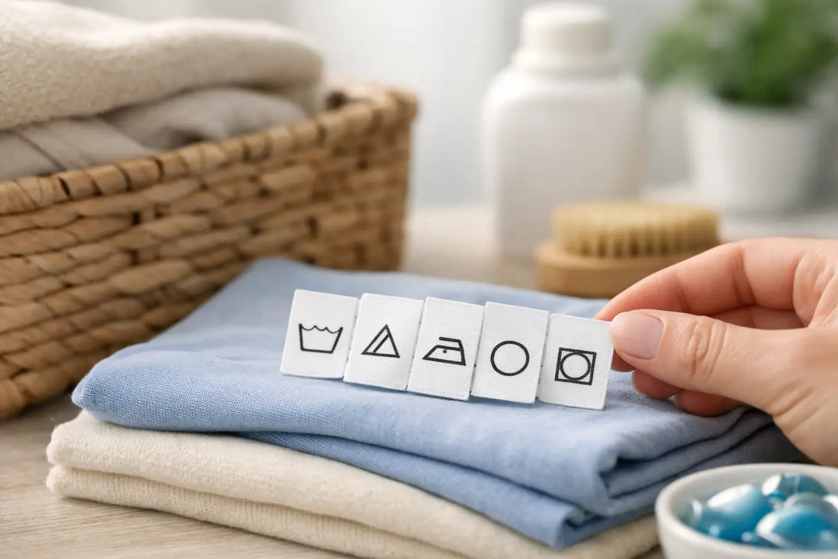 Garment Label Symbols Made Easy for Everyday Care
