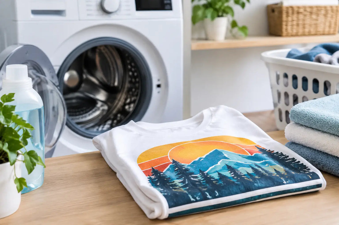 How to Wash Printed T-Shirts Without Cracking